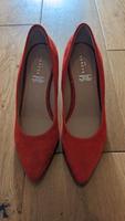 Varese 38 Pumps rot high Heels Leder Hochzeit Taufe festlich Baden-Württemberg - Laudenbach Vorschau