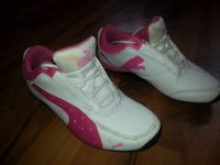 Puma Turn-Schuhe Gr.36, weiß/pink mit Strasssteinen Köln - Weidenpesch Vorschau