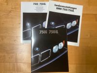 BMW 750i 750iL Prospekt Set 1989 E32 aus Sammlung VIP Großformat Bayern - Nandlstadt Vorschau