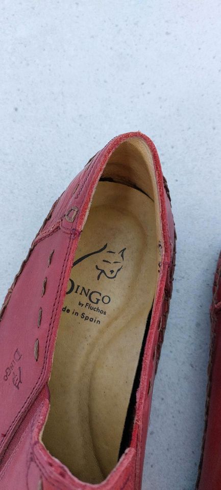 Dingo by Fluchos Leder Slipper - Glattleder - Gr. 41 in Riesa