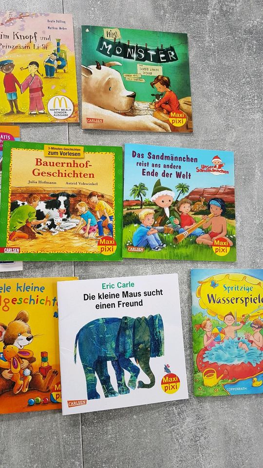 16 x Maxi Pixi Bücher, Lesemaus, Sandmännchen u.a. in Schleiden
