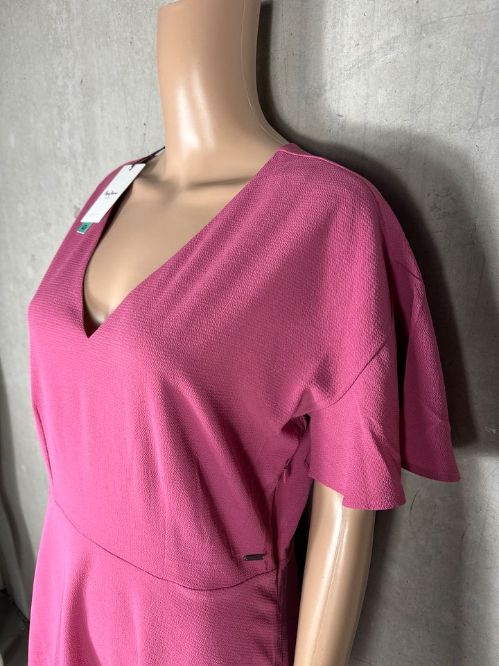 Pepe Jeans Kleid pink neu Ausschnitt L 40 2440b in Erlabrunn