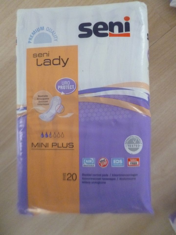 Die Seni Lady Plus Einlagen Mini Plus 14 Pakete URO PROTECT in Pforzheim