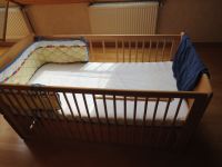 Kinderbett/ Babybett 70x140 Fa. Möbelum Naturholzmöbel m.Matratze Bayern - Miltenberg Vorschau