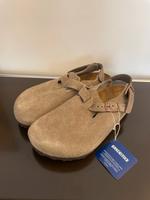 Birkenstock Tokio Verloursleder Taupe // EU 40 Brandenburg - Panketal Vorschau