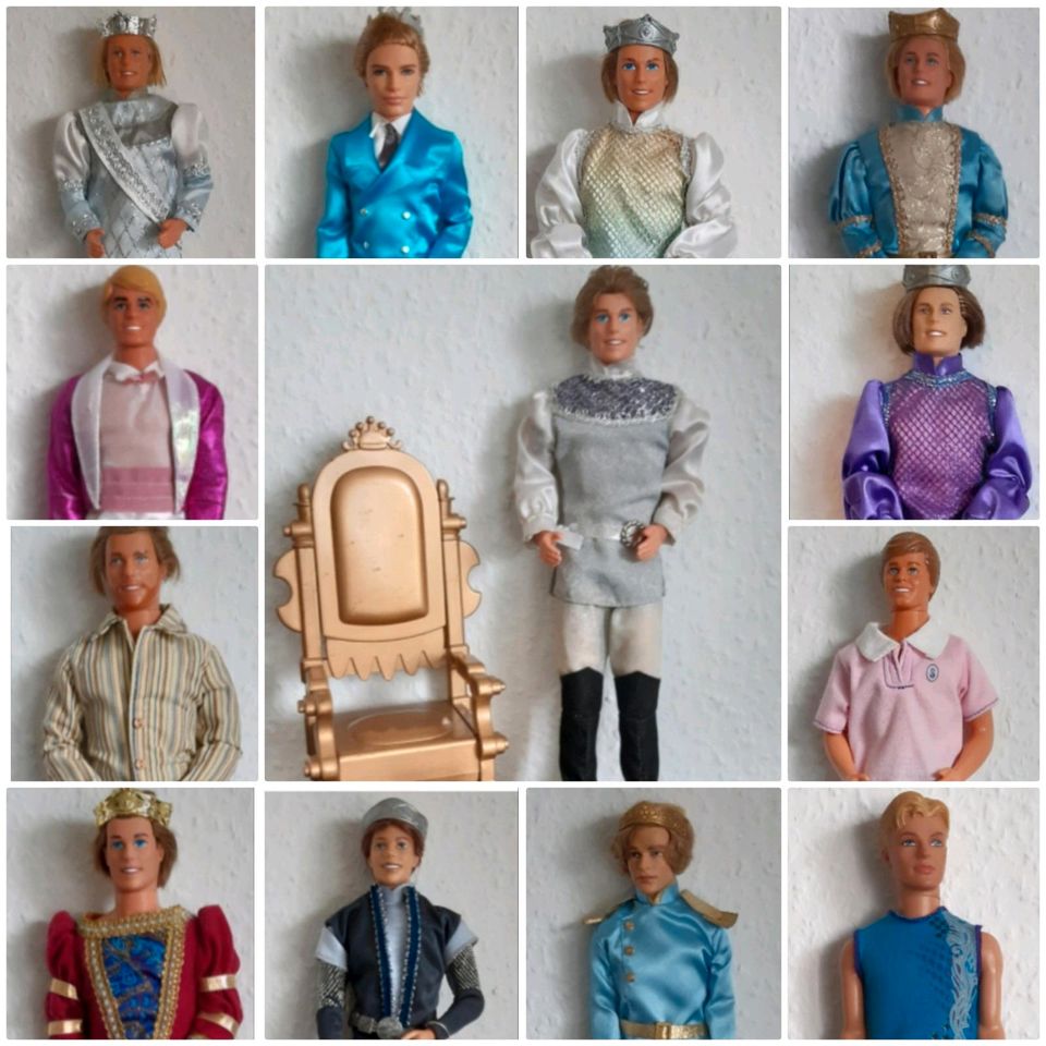 Barbie Puppen Ken Kleidung Spielzeug Konvolut Zubehör Schuhe in Dinslaken