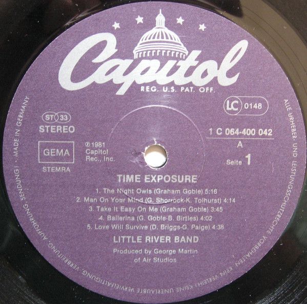 Little River Band - Time Exposure (LP, Album, Vinyl Schallplatte) in Greifswald