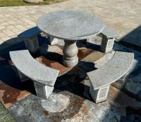 Tischgeuppe aus Granit mit 4 Sitzbänken Mecklenburg-Vorpommern - Anklam Vorschau