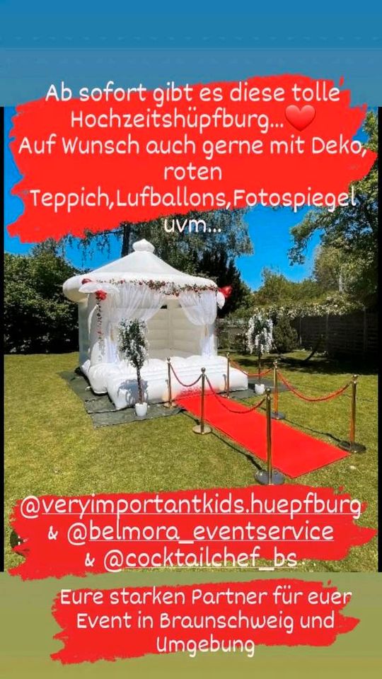 Hochzeit / Hüpfburg / Hochzeitshüpfburg mieten in Braunschweig