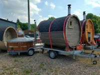 Mobile Fasssauna, Sauna auf Anhänger, Fass auf Rädern mobil Niedersachsen - Braunschweig Vorschau