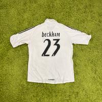 Adidas Real Madrid Trikot weiß Beckham Größe XL 2005 2006 Nordrhein-Westfalen - Leverkusen Vorschau