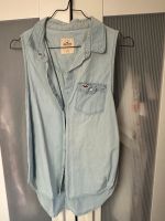 Hollister Ärmellose Bluse Jeans Optik  Gr. S Saarland - Blieskastel Vorschau