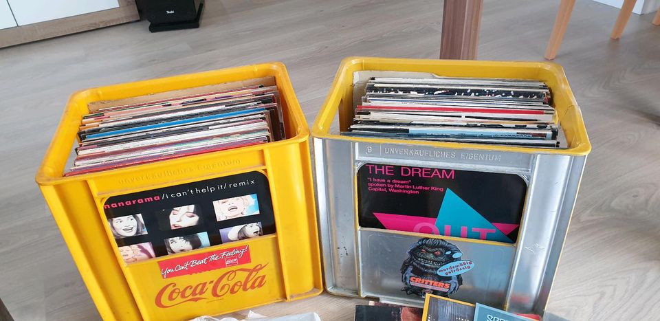 Schallplatten, Sammlung, house..DJ ,  Lp's, Maxisingles, songles in Blaubeuren