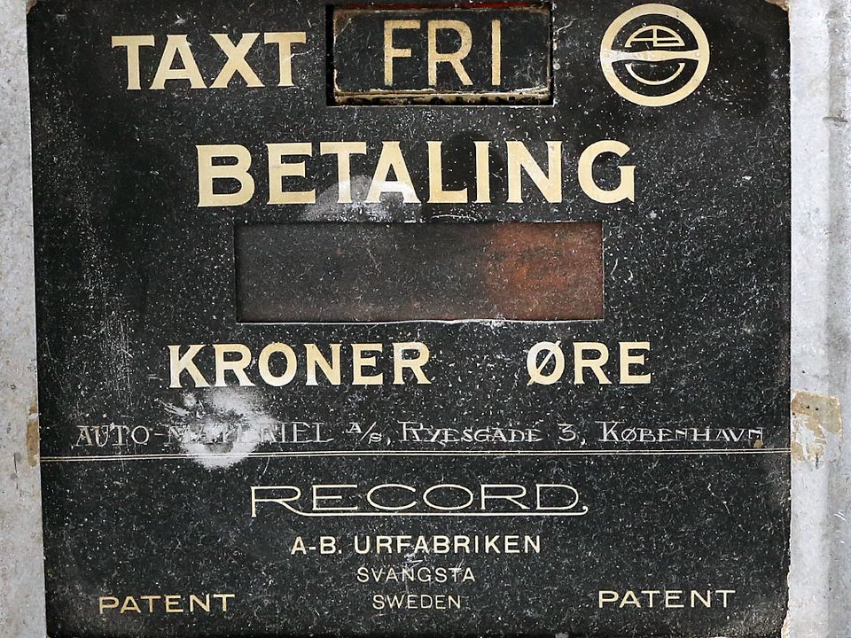 TAXAMETER wohl 1939/40 (Schweden / Dänemark) in Bonn