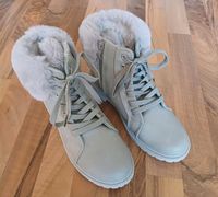 Winterschuhe Stiefel Gr. 40 grau NEU Sachsen-Anhalt - Bördeland Vorschau