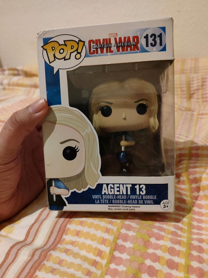 Funko Pop Marvel Captain America - Agent 13 bobble head in Kassel