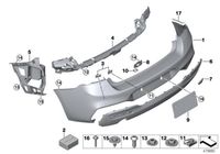 BMW 51128064050 Unterlage für Kennzeichen F20 F21 Neu & OVP Berlin - Spandau Vorschau