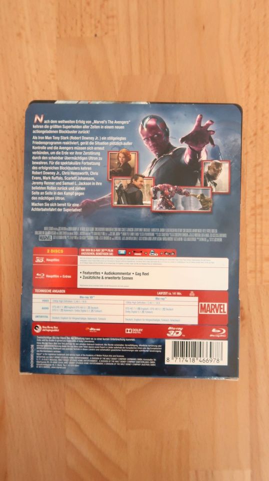 Avengers - Age of Ultron 3D (Steelbook) [Blu-ray] in Lahnstein