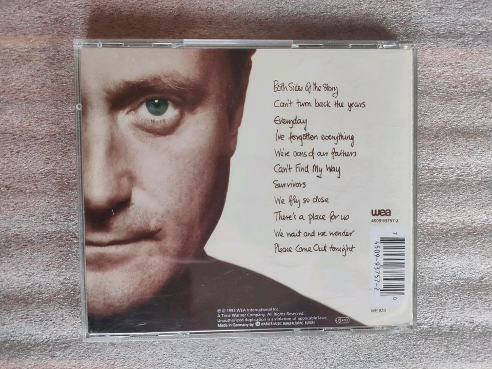 CD - Phil Collins - Both Sides in Weida