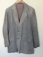 Wildleder Herren Jackett Sakko Lederjacke grau Spanien Vintage Berlin - Charlottenburg Vorschau