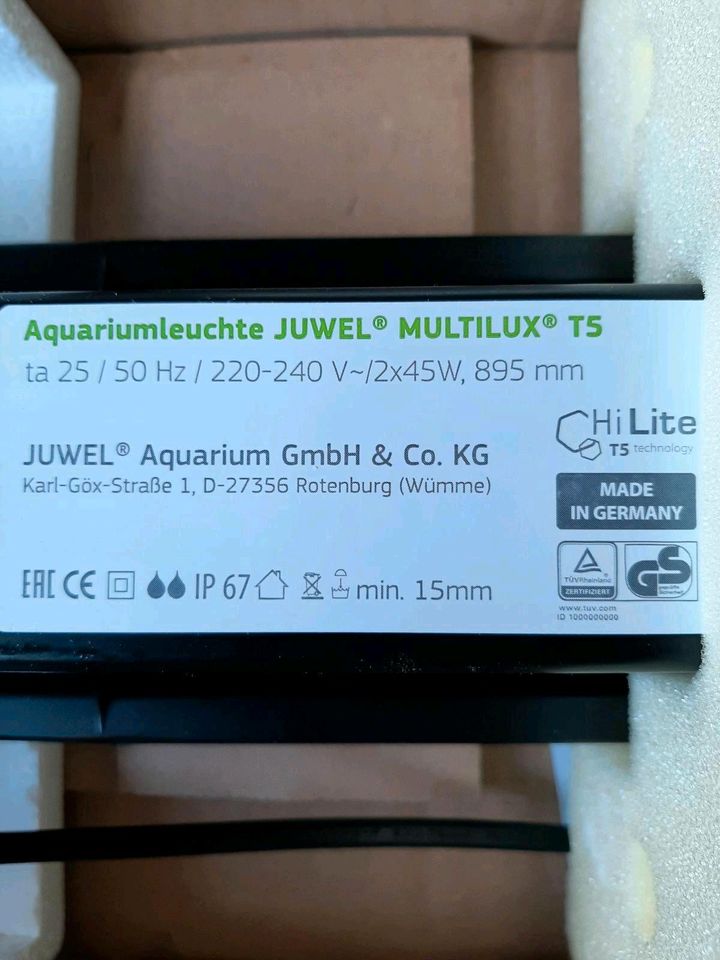 Juwel Multilux Aquarienbeleuchtung Leuchtbalken T5 in Niestetal