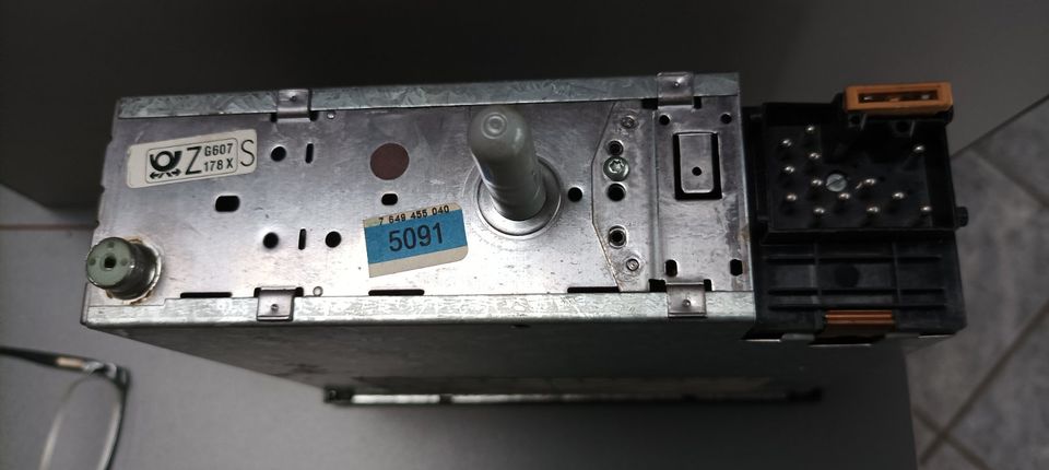 BMW Bavaria C II Radio/Kassette 7649455040 mit Cod in Rathenow