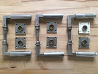 Gropius Bauhaus Türdrücker, Klinke, 3 Paar, Original 1920er/30er Hessen - Bad Homburg Vorschau