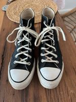 Chucks Converse Schwarz High Plateau Niedersachsen - Oldenburg Vorschau