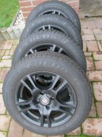 4x Platin Felge schwarz / Fulda Montero Winterreifen 185/65 R15 Nordrhein-Westfalen - Waltrop Vorschau