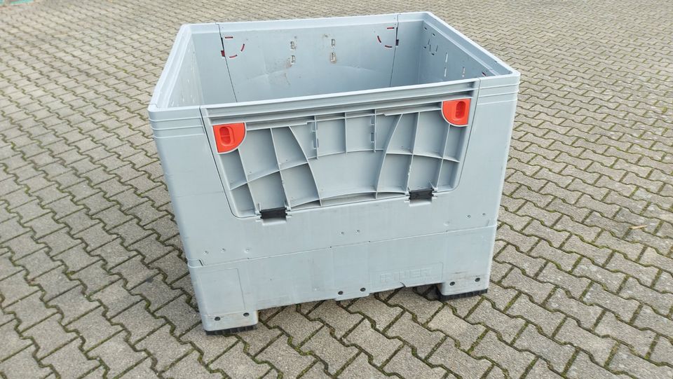 AUER Klappbox BIG Boxen mit 4 Eingriffsklappen z.B. für Brennholz in Ringsheim