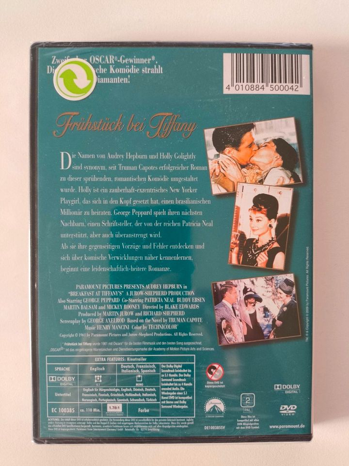 Neu: Frühstück bei Tiffany DVD in Theilheim