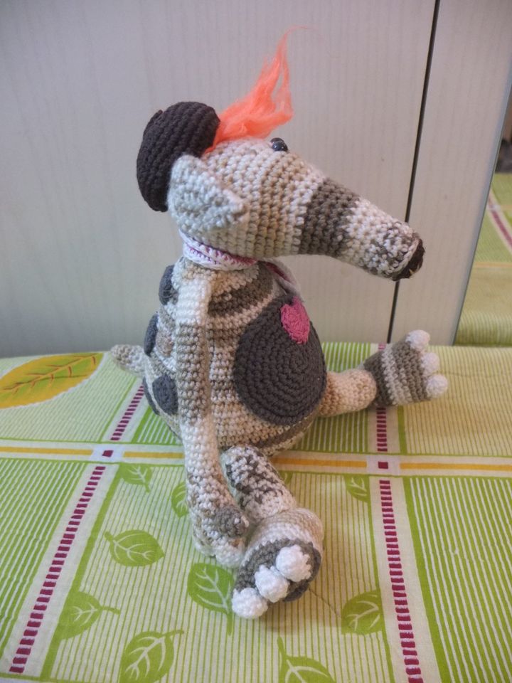 Handmade Erdferkel Edgar 25cm in Gera