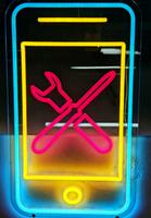 Neon Reklame Handy Reparatur Neu Hamburg-Mitte - Hamburg Wilhelmsburg Vorschau