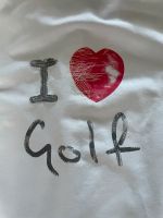 Golf Polo Valiente I love Golf Poloshirt, weiß, Gr 36 Essen - Essen-Kray Vorschau