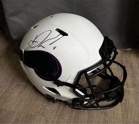 Minnesota Vikings original, authentischer Football-Helm signiert Schleswig-Holstein - Kaltenkirchen Vorschau