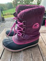 Stiefel Sorel pink/schwarz 32 Winter Hessen - Guxhagen Vorschau