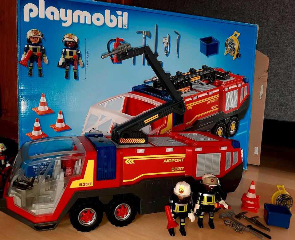 Playmobil Feuerwehr Wache Konvolut 5361 5337 5364 9464 9169 in Nordheim vor der Rhön