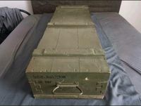 Große Munitionskiste Kiste Tisch Box Deko Militär Bayern - Eckental  Vorschau