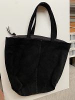 Velour-Ledertasche Wildledertasche von Mango schwarz Vegesack - Grohn Vorschau