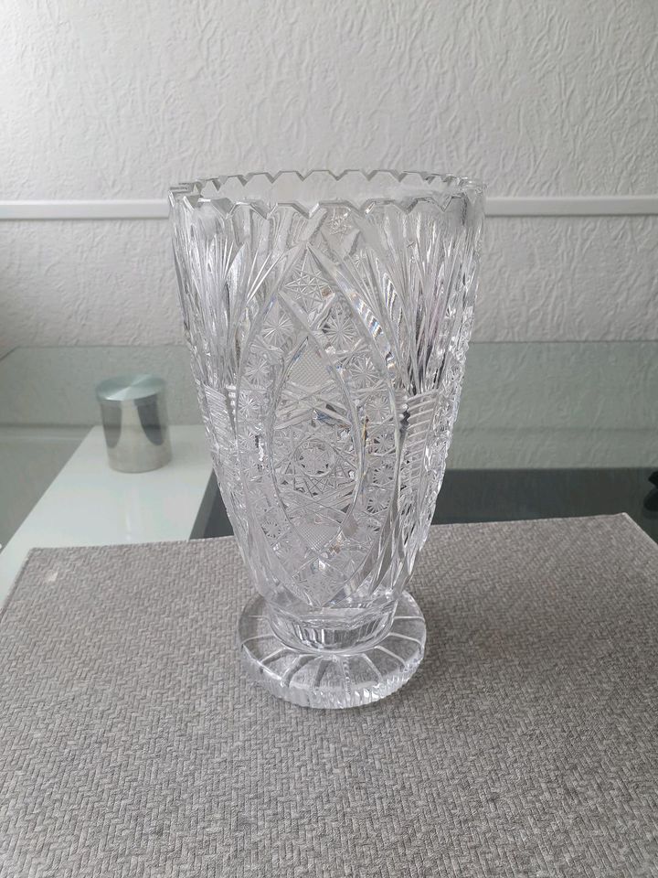 Kristall Glas Vase in Berlin