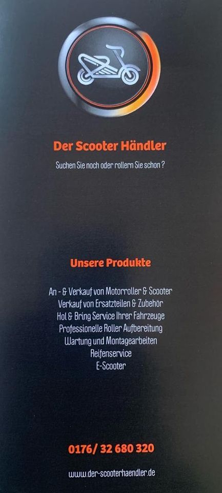 ESA E-Scooter in Silber 350Watt *NEU* mit Zulassung in Altfraunhofen