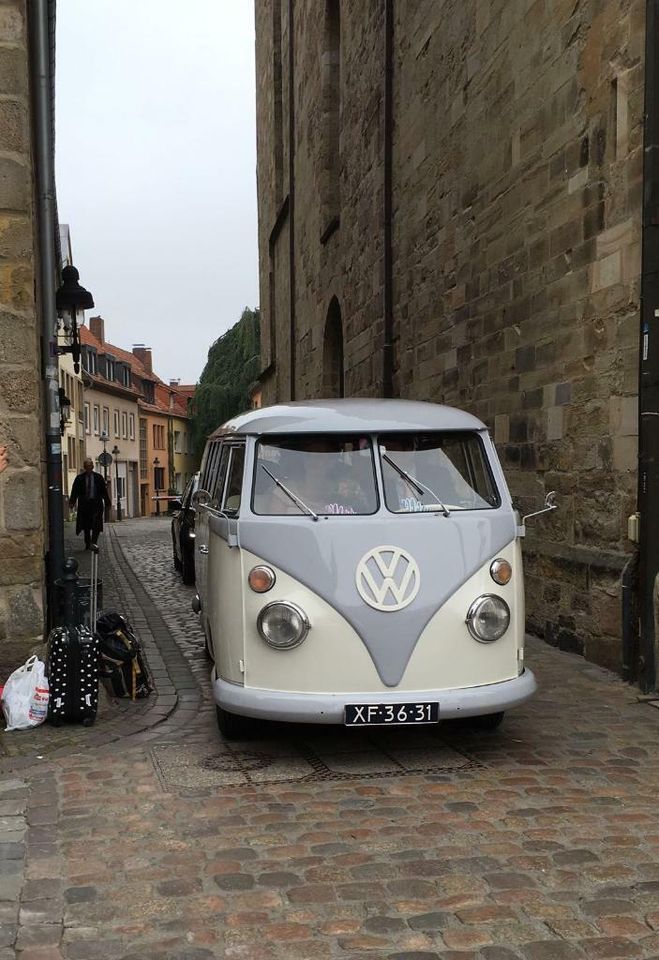 ! Oldtimer VW bus Mieten VW T1 Grau weiss Bulli Hochzeitsauto T2! in Centrum