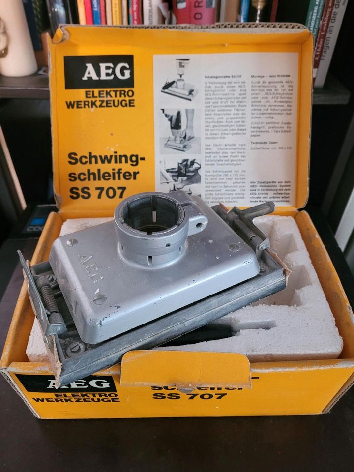 AEG SS707 Schwingschleifer Aufsatz für Bohrmaschine in Buchloe