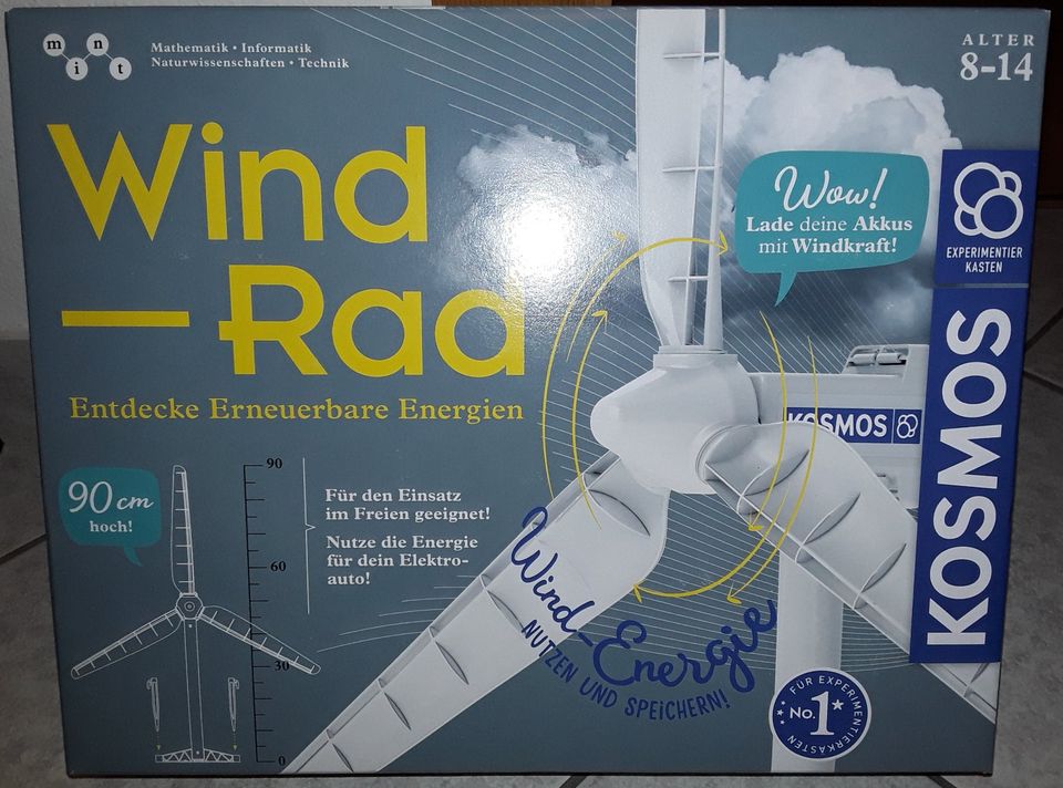 Windrad Windkraftanlage Modellbau Kosmos NEU OVP in Altötting