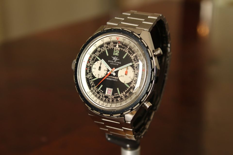 Breitling Chrono-Matic Navitimer Twin Jets 1806 Revision '1970er in Pforzheim