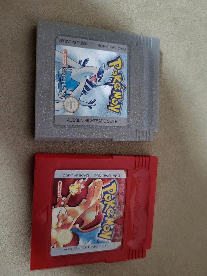 Pokemon Gameboy Spiele in Edingen-Neckarhausen