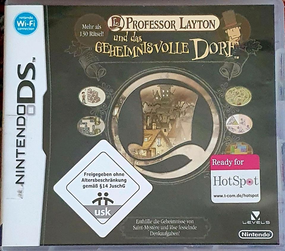 Nintendo DS Professor Layton und das Geheimnis volle Dorf in Berlin