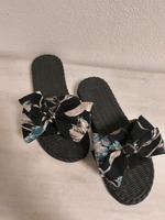 Schuhe Sommerschuhe Slides mit Schleife Größe 38 Bayern - Atting Vorschau