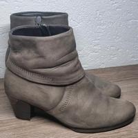 Gabor Stiefel Stiefeletten Gr. 37 / 4 braun Leder mit Absatz Bayern - Hörgertshausen Vorschau