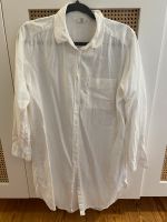 Leinenbluse Leinenkleid Longbluse H&M weiß oversize 38 Kiel - Mitte Vorschau